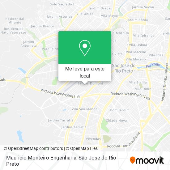 Mauricio Monteiro Engenharia mapa
