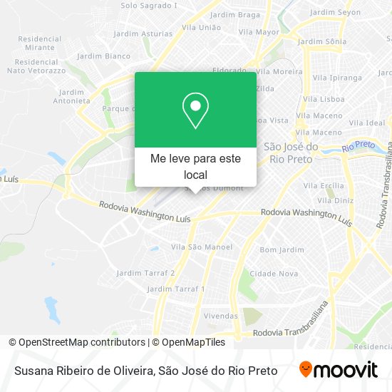 Susana Ribeiro de Oliveira mapa
