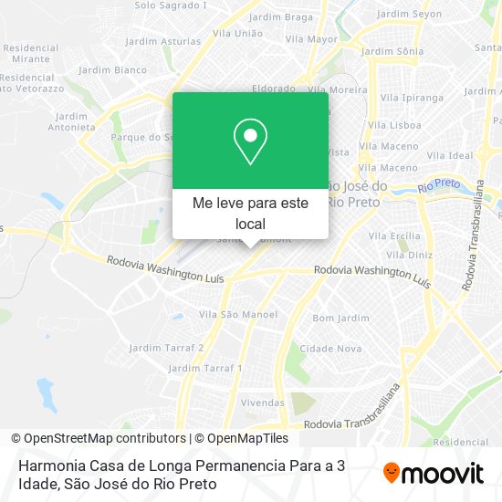 Harmonia Casa de Longa Permanencia Para a 3 Idade mapa