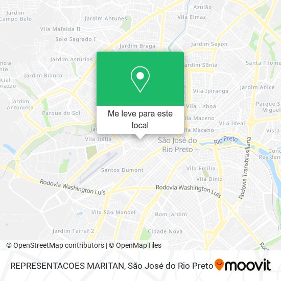 REPRESENTACOES MARITAN mapa