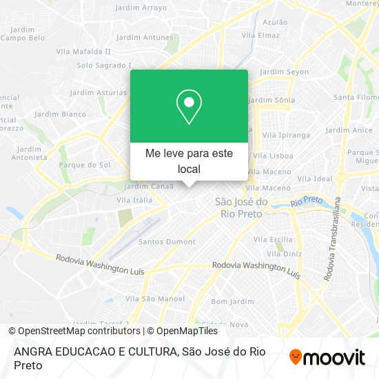 ANGRA EDUCACAO E CULTURA mapa