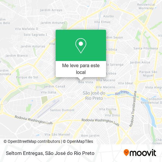 Seltom Entregas mapa