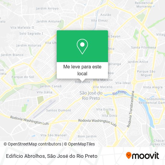 Edifício Abrolhos mapa