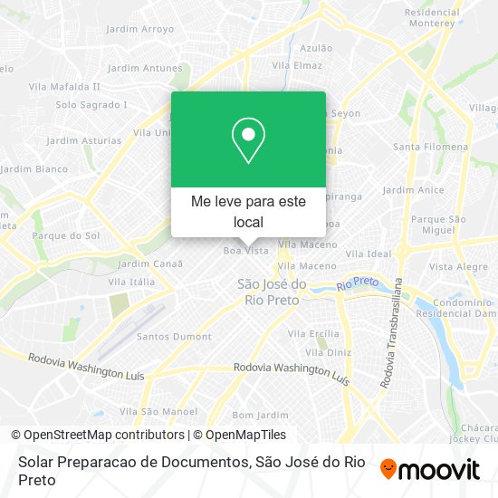 Solar Preparacao de Documentos mapa