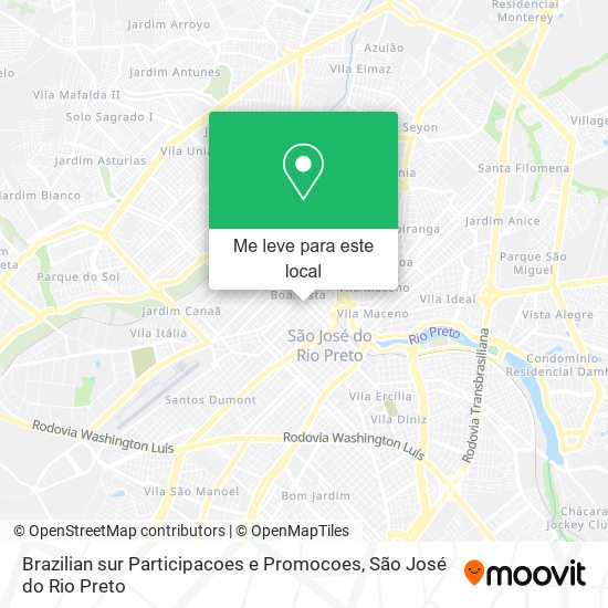 Brazilian sur Participacoes e Promocoes mapa