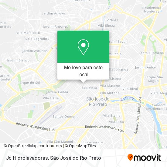 Jc Hidrolavadoras mapa