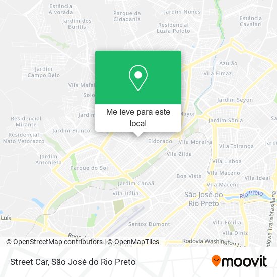 Street Car mapa
