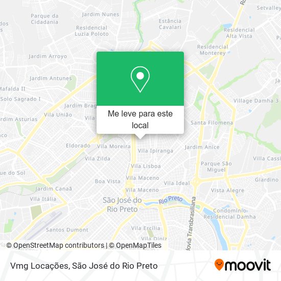 Vmg Locações mapa