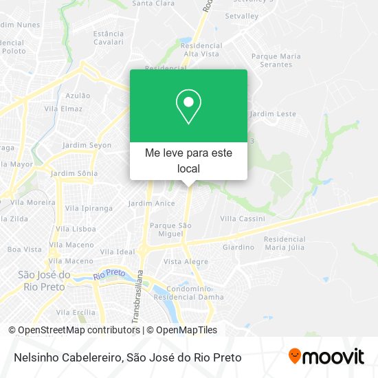 Nelsinho Cabelereiro mapa