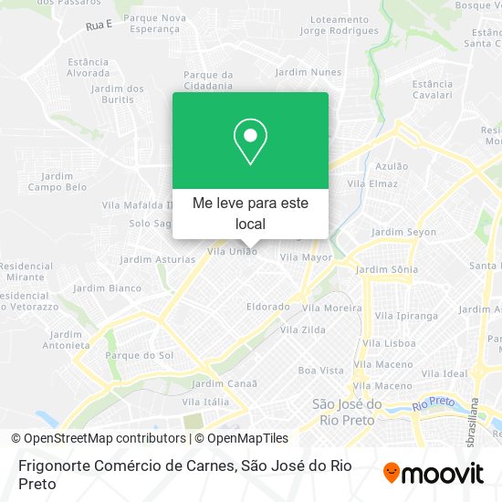 Frigonorte Comércio de Carnes mapa