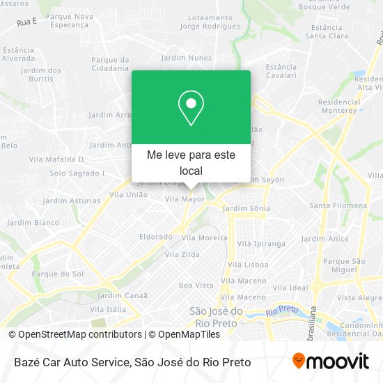 Bazé Car Auto Service mapa