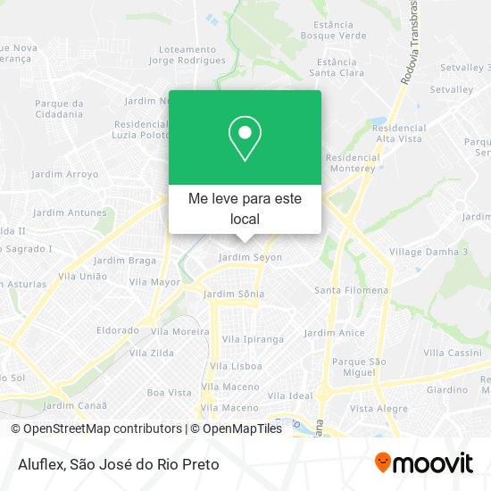 Aluflex mapa