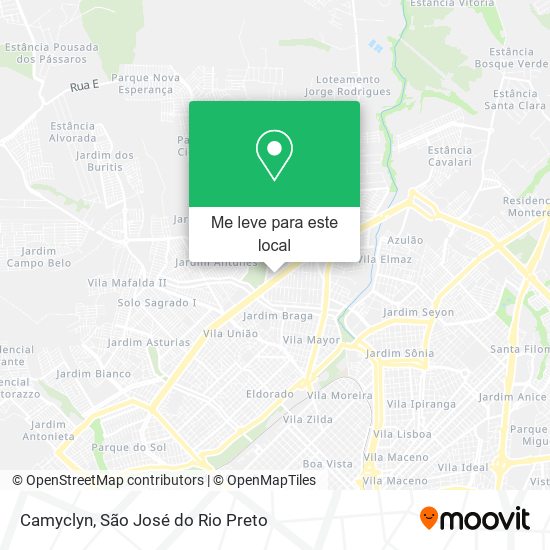 Camyclyn mapa