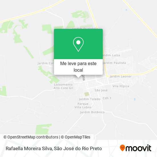 Rafaella Moreira Silva mapa