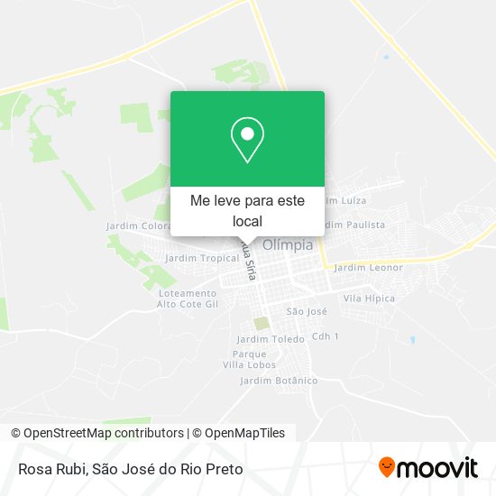 Rosa Rubi mapa