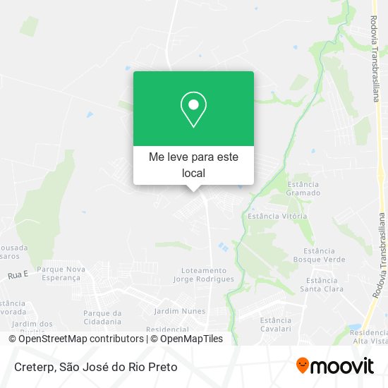 Creterp mapa