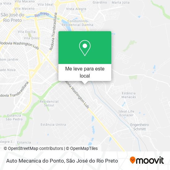 Auto Mecanica do Ponto mapa