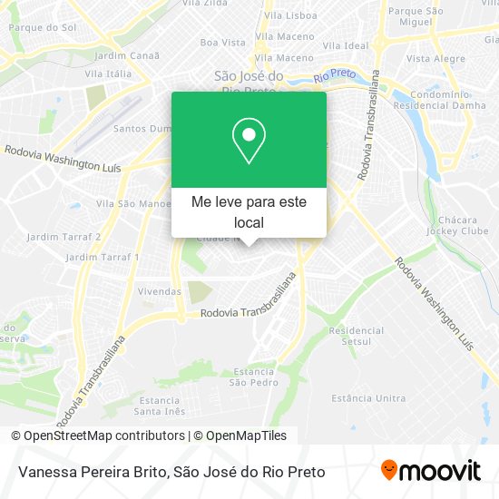 Vanessa Pereira Brito mapa
