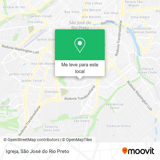 Igreja mapa