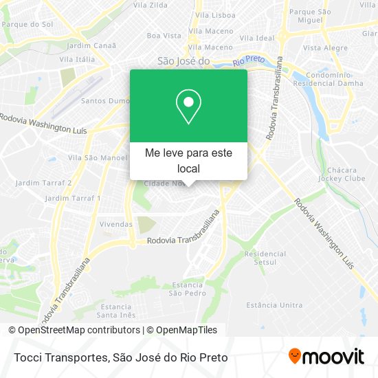 Tocci Transportes mapa