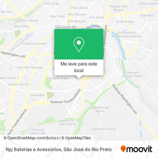 Rpj Baterias e Acessórios mapa