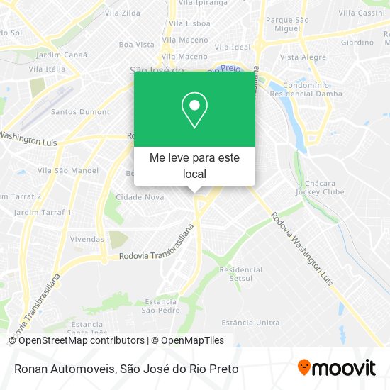 Ronan Automoveis mapa
