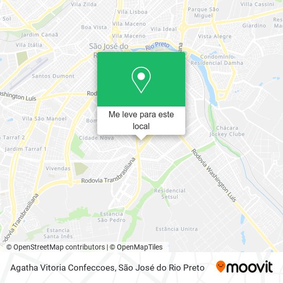 Agatha Vitoria Confeccoes mapa