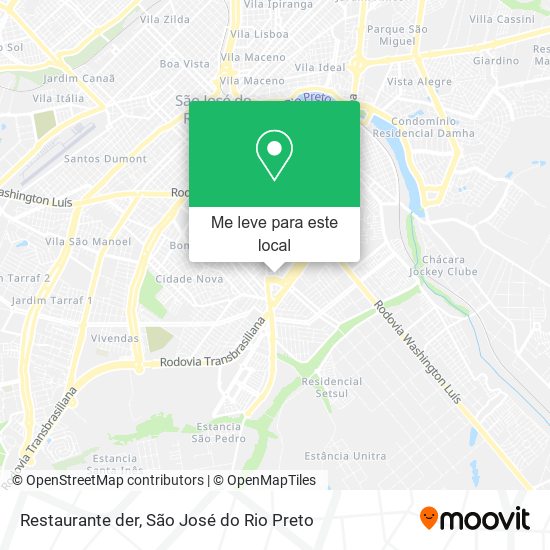 Restaurante der mapa