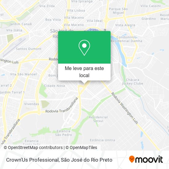 Crown'Us Professional mapa