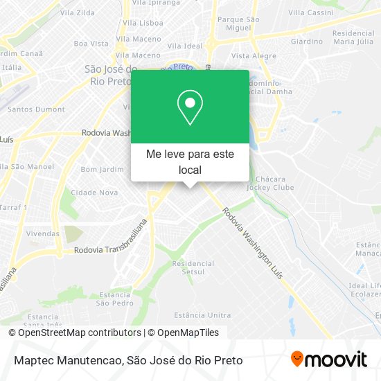 Maptec Manutencao mapa
