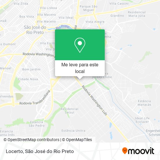 Locerto mapa