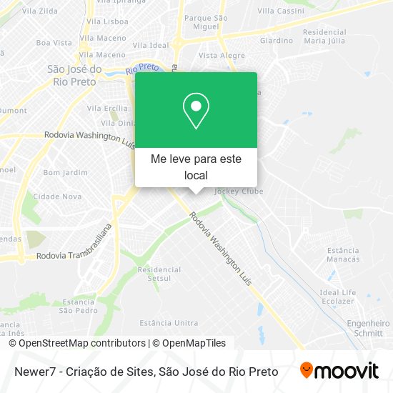 Newer7 - Criação de Sites mapa