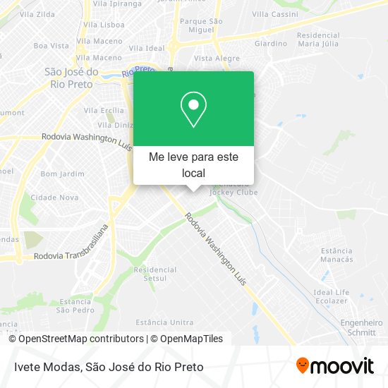 Ivete Modas mapa