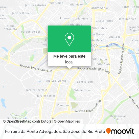 Ferreira da Ponte Advogados mapa