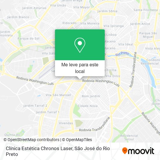 Clínica Estética Chronos Laser mapa