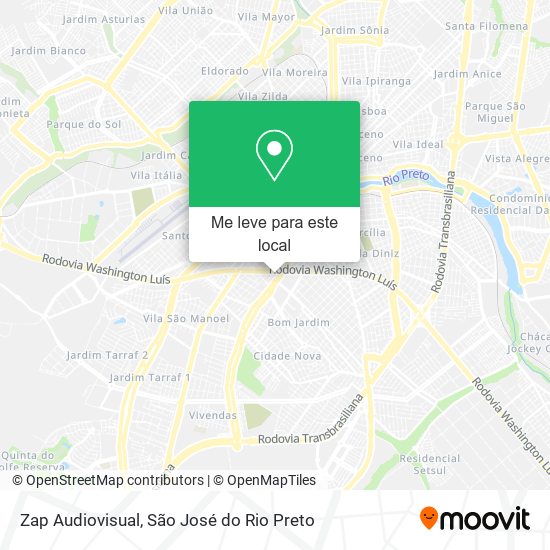 Zap Audiovisual mapa
