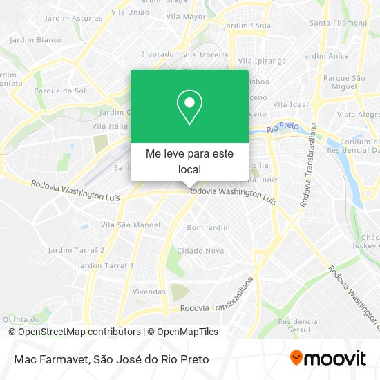 Mac Farmavet mapa