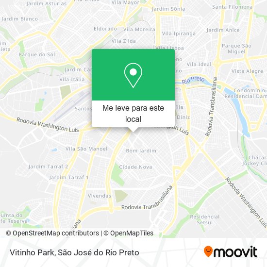 Vitinho Park mapa