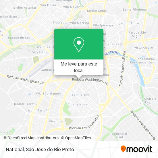 National mapa