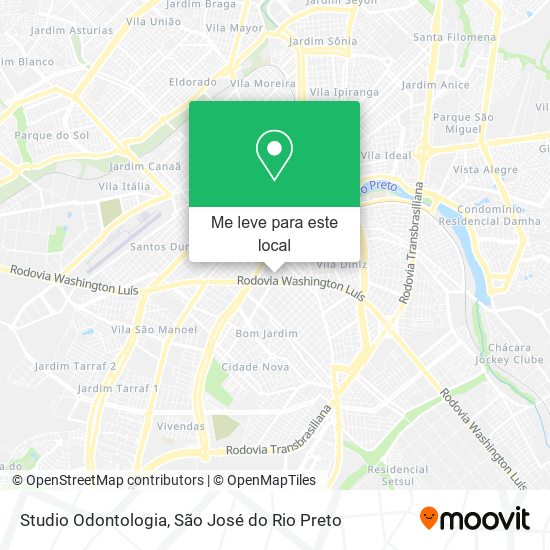 Studio Odontologia mapa