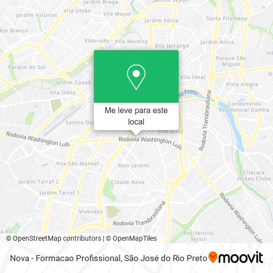 Nova - Formacao Profissional mapa