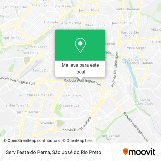 Serv Festa do Perna mapa