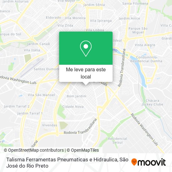 Talisma Ferramentas Pneumaticas e Hidraulica mapa