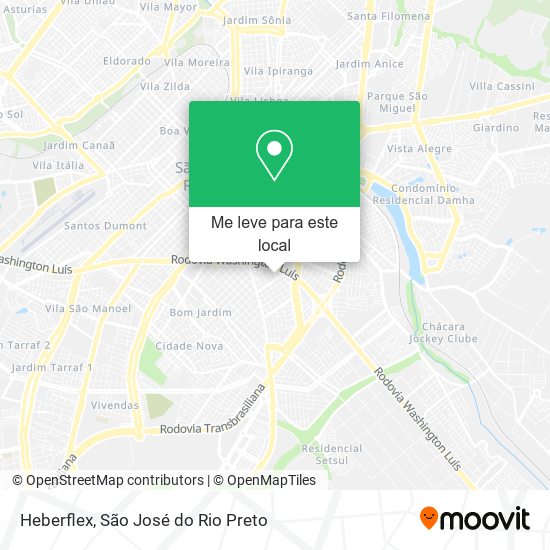 Heberflex mapa