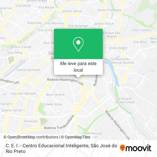 C. E. I. - Centro Educacional Inteligente mapa