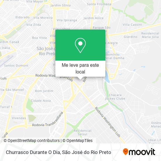 Churrasco Durante O Dia mapa