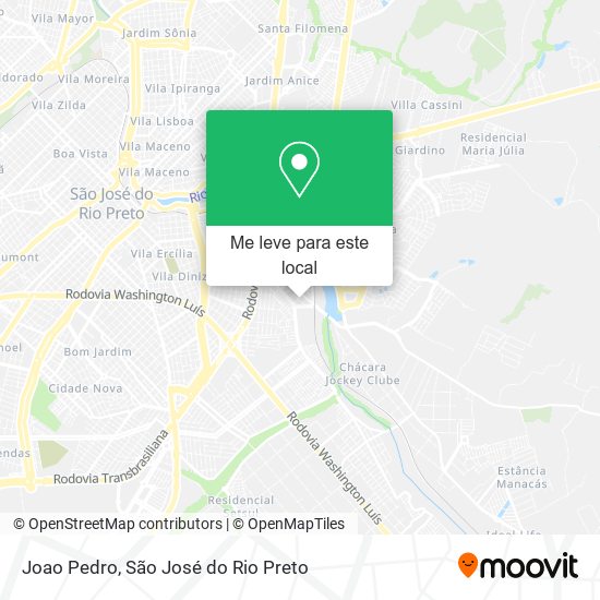 Joao Pedro mapa