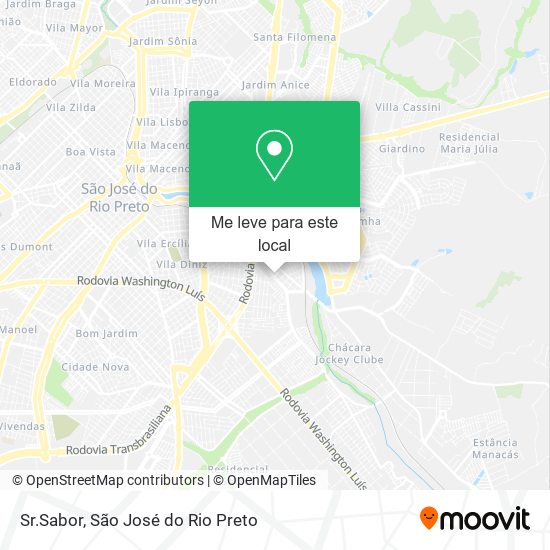 Sr.Sabor mapa