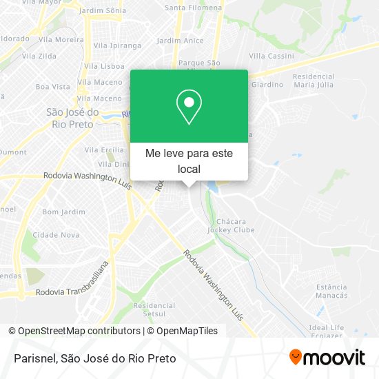 Parisnel mapa