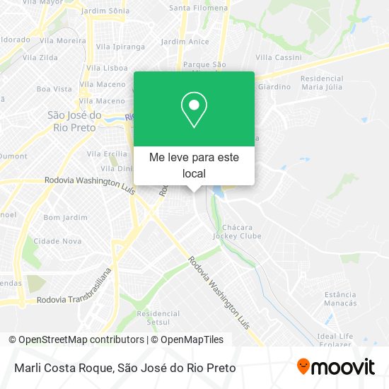 Marli Costa Roque mapa